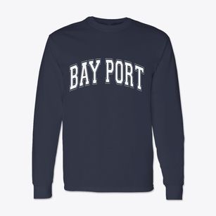 Bay Port Michigan Varsity Classic Long Sleeve T-Shirt