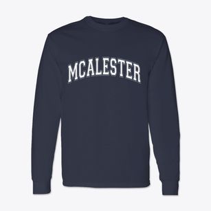 Mcalester Oklahoma Varsity Classic Long Sleeve T-Shirt