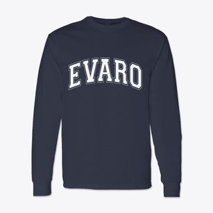 Evaro Montana Varsity Classic Long Sleeve T-Shirt