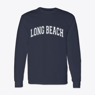 Long Beach Mississippi Varsity Classic Long Sleeve T-Shirt