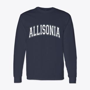 Allisonia Virginia Varsity Classic Long Sleeve T-Shirt