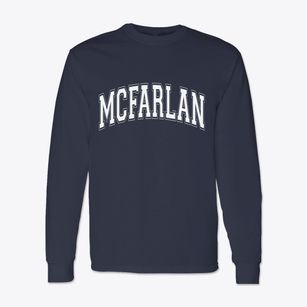 Mcfarlan North Carolina Varsity Classic Long Sleeve T-Shirt