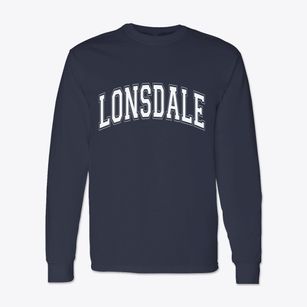 Lonsdale Arkansas Varsity Classic Long Sleeve T-Shirt