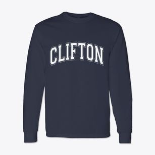 Clifton New Jersey Varsity Classic Long Sleeve T-Shirt