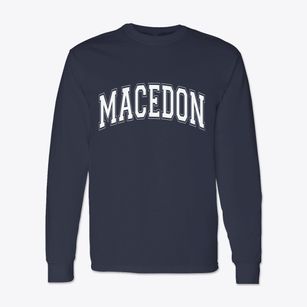 Macedon New York Varsity Classic Long Sleeve T-Shirt