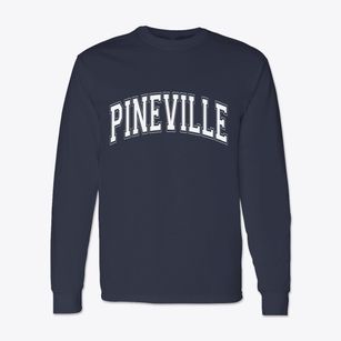 Pineville North Carolina Varsity Classic Long Sleeve T-Shirt