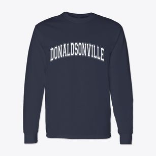 Donaldsonville Louisiana Varsity Classic Long Sleeve T-Shirt