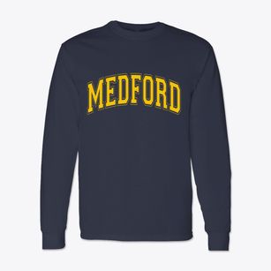 Medford Massachusetts Varsity Classic Long Sleeve T-Shirt