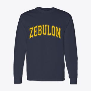 Zebulon North Carolina Varsity Classic Long Sleeve T-Shirt