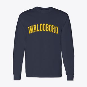 Waldoboro Maine Varsity Classic Long Sleeve T-Shirt