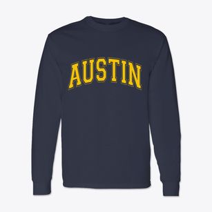 Austin Texas Varsity Classic Long Sleeve T-Shirt