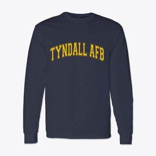 Tyndall Afb Florida Varsity Classic Long Sleeve T-Shirt