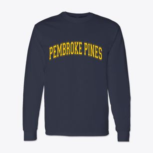 Pembroke Pines Florida Varsity Classic Long Sleeve T-Shirt