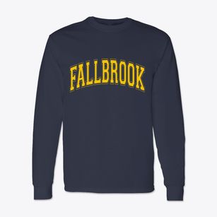 Fallbrook California Varsity Classic Long Sleeve T-Shirt