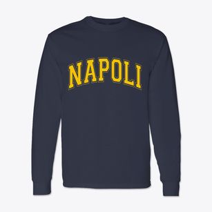 Napoli New York Varsity Classic Long Sleeve T-Shirt