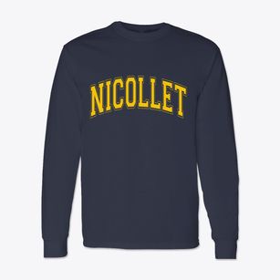 Nicollet Minnesota Varsity Classic Long Sleeve T-Shirt