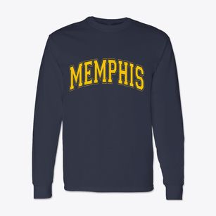 Memphis Tennessee Varsity Classic Long Sleeve T-Shirt