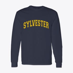 Sylvester Wisconsin Varsity Classic Long Sleeve T-Shirt