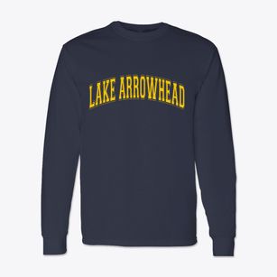 Lake Arrowhead Wisconsin Varsity Classic Long Sleeve T-Shirt