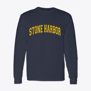 Stone Harbor New Jersey Varsity Classic Long Sleeve T-Shirt