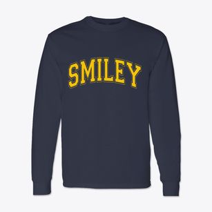 Smiley Texas Varsity Classic Long Sleeve T-Shirt