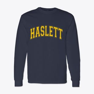 Haslett Michigan Varsity Classic Long Sleeve T-Shirt
