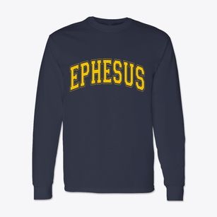 Ephesus Georgia Varsity Classic Long Sleeve T-Shirt