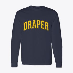 Draper Virginia Varsity Classic Long Sleeve T-Shirt