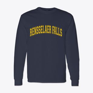 Rensselaer Falls New York Varsity Classic Long Sleeve T-Shirt