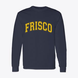 Frisco North Carolina Varsity Classic Long Sleeve T-Shirt