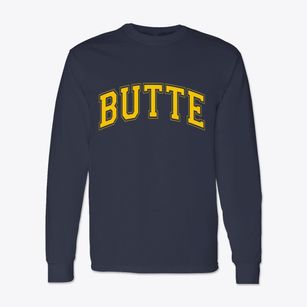 Butte North Dakota Varsity Classic Long Sleeve T-Shirt