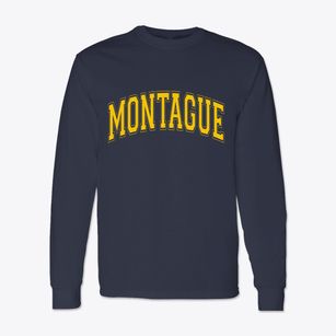 Montague New York Varsity Classic Long Sleeve T-Shirt