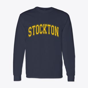 Stockton California Varsity Classic Long Sleeve T-Shirt