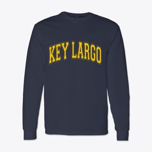 Key Largo Florida Varsity Classic Long Sleeve T-Shirt
