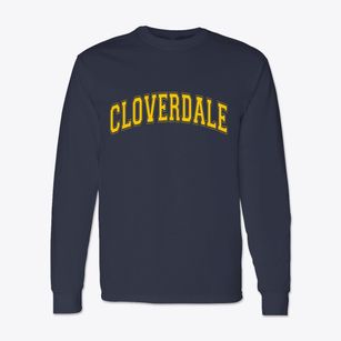 Cloverdale California Varsity Classic Long Sleeve T-Shirt