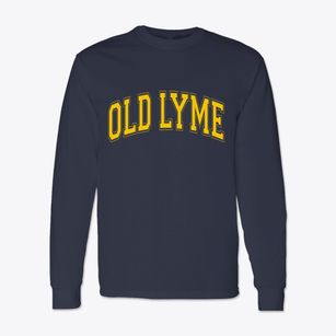 Old Lyme Connecticut Varsity Classic Long Sleeve T-Shirt