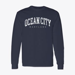 Ocean City Maryland Urban Vibe Classic Long Sleeve T-Shirt