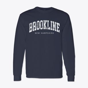 Brookline New Hampshire Urban Vibe Classic Long Sleeve T-Shirt