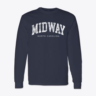 Midway North Carolina Urban Vibe Classic Long Sleeve T-Shirt
