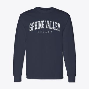 Spring Valley Nevada Urban Vibe Classic Long Sleeve T-Shirt