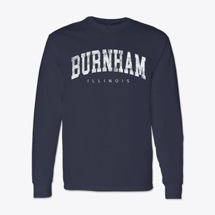 Burnham Illinois Urban Vibe Classic Long Sleeve T-Shirt