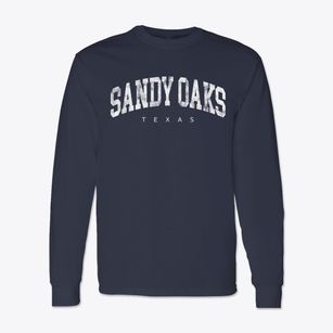 Sandy Oaks Texas Urban Vibe Classic Long Sleeve T-Shirt