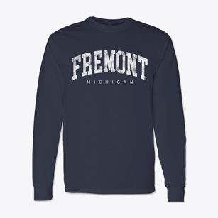 Fremont Michigan Urban Vibe Classic Long Sleeve T-Shirt