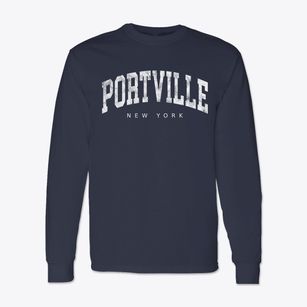 Portville New York Urban Vibe Classic Long Sleeve T-Shirt