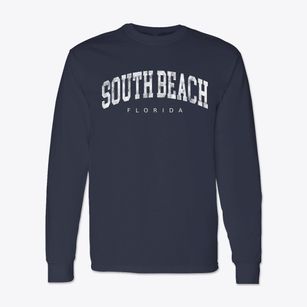 South Beach Florida Urban Vibe Classic Long Sleeve T-Shirt