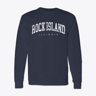 Rock Island Illinois Urban Vibe Classic Long Sleeve T-Shirt