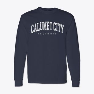 Calumet City Illinois Urban Vibe Classic Long Sleeve T-Shirt