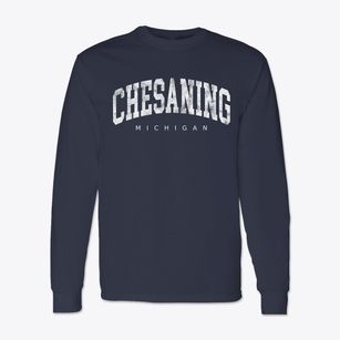 Chesaning Michigan Urban Vibe Classic Long Sleeve T-Shirt