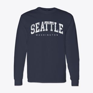 Seattle Washington Urban Vibe Classic Long Sleeve T-Shirt