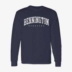 Bennington Nebraska Urban Vibe Classic Long Sleeve T-Shirt